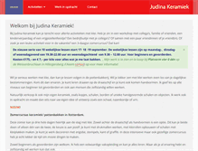 Tablet Screenshot of judina.nl